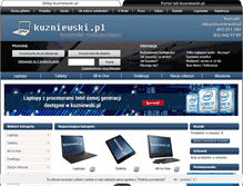 Tablet Screenshot of kuzniewski.pl